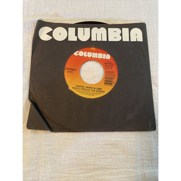 Earth,Wind & Fire You And I/Musical Interlude:New Horizons 45RPM Columbia 1987 - Picture 5 of 8